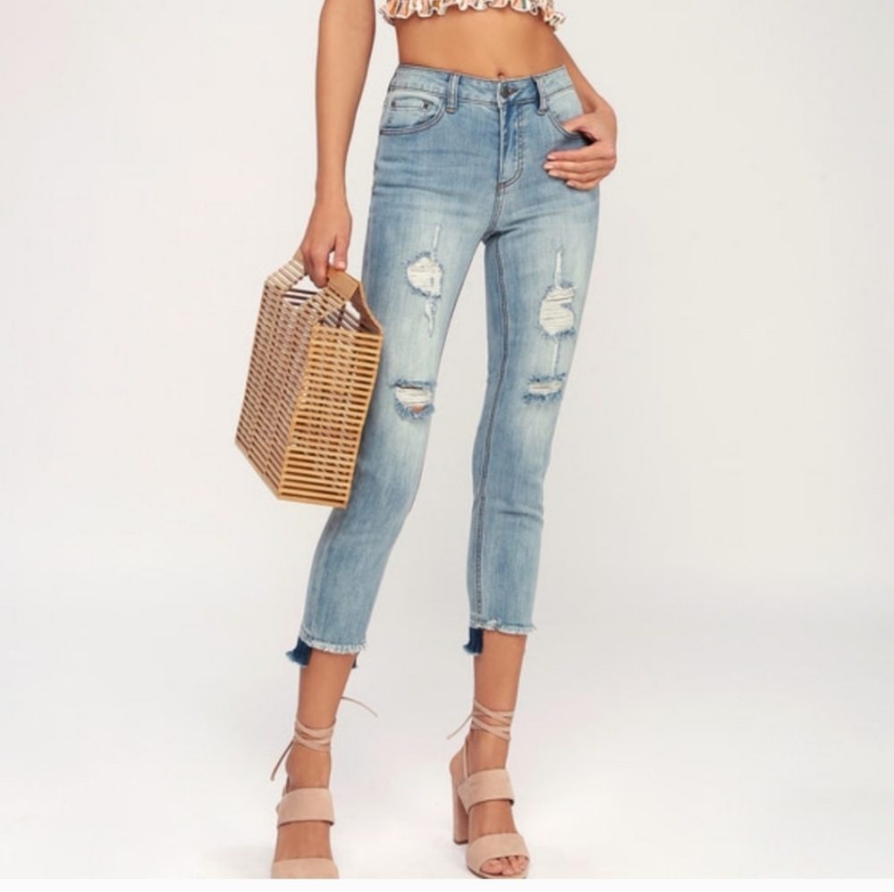2 For $22 EVIDNT Antwerp Light wash Jeans NWT